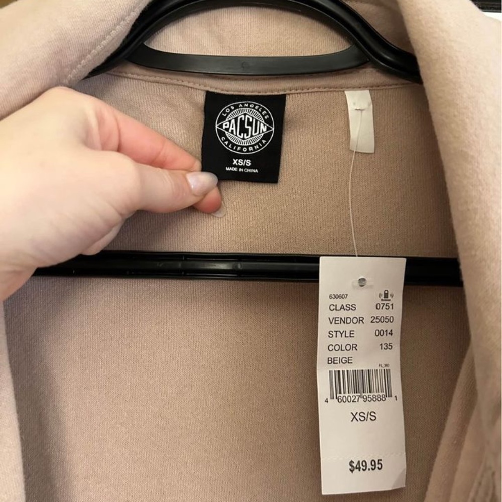 NWT Pacsun Oversized Light Jacket - Picture 3 of 3
